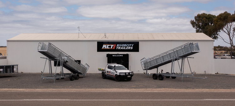 Portable Sheep Ramps | Rivercity Trailers